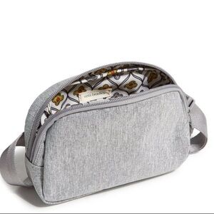 Vera Bradley Essential Belt Bag in Heather Gray NWT